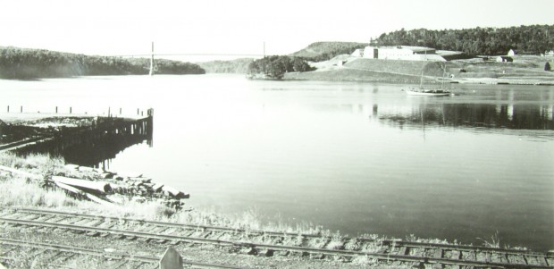 Fort Knox from Bucksport, c. 1940 Fort Knox from Bucksport, c. 1940