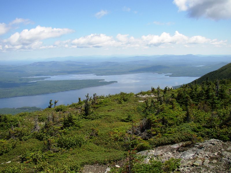 Flagstaff Lake from Bigelow Mountain (2003)