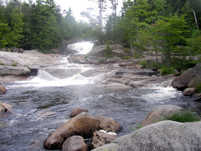 Big Niagara Falls on Nesowadnehunk Stream in T3 R10 WELS in Baxter Park (2004)