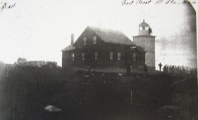 Earliest known phtotograph of Fort Pownal (1859) Earliest known phtotograph of Fort Pownal (1859)