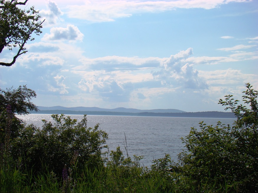 Islesboro and Camden Hills from Harborside in Brooksville (2008)