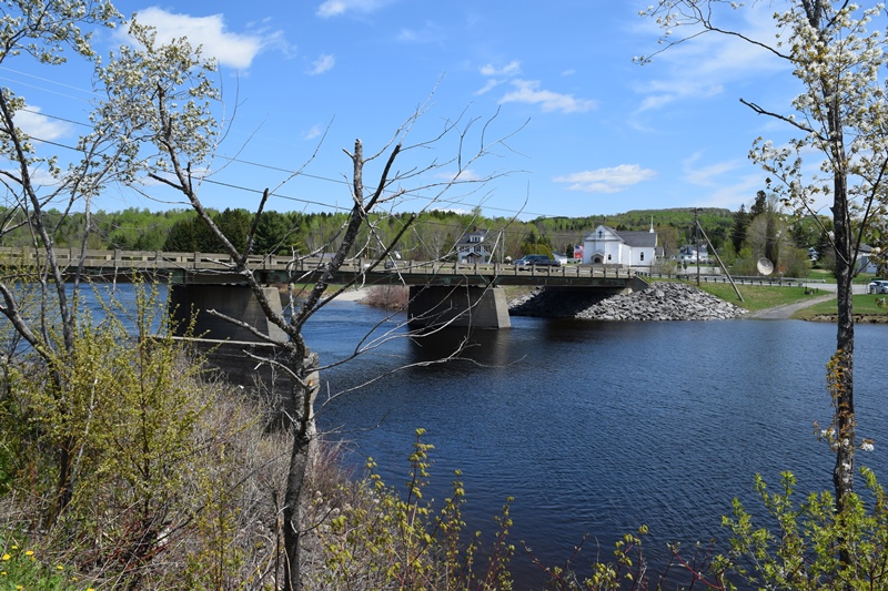 Fish River at Soldier Pond Village in Wallagrass (2018) Fish River at Soldier Pond Village in Wallagrass (2018)