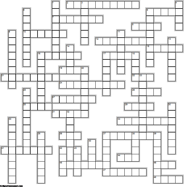 Governors Crossword Governors Crossword
