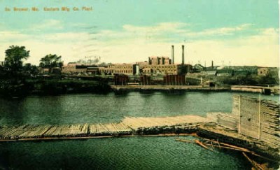 Eastern Manufacturing 1910, later Eastern Fine Paper Company Eastern Manufacturing 1910, later Eastern Fine Paper Company