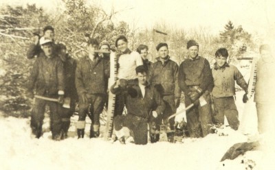 CCC men near Acton CCC men near Acton