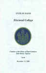 Program, 2004 Maine Electoral College, p. 1 Program, 2004 Maine Electoral College, p. 1