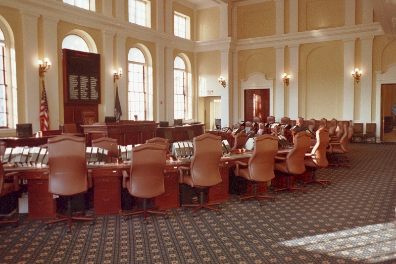 Maine State Senate Chambers (2001) Maine State Senate Chambers (2001)